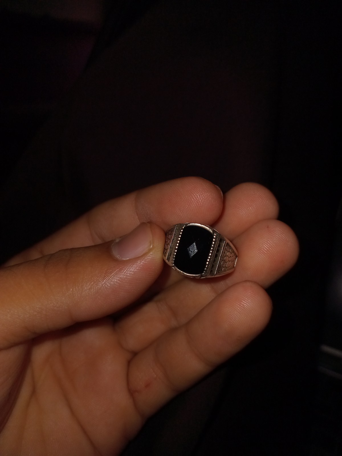 Silver Men's Ring